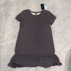 Charcoal Knit Dress